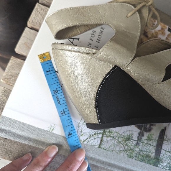 Fly London Leather Wedge Sandals - Picture 10 of 11